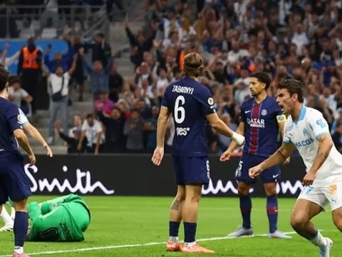 Bại trận trước Marseille, PSG bỏ lỡ cơ hội vượt mặt Monaco