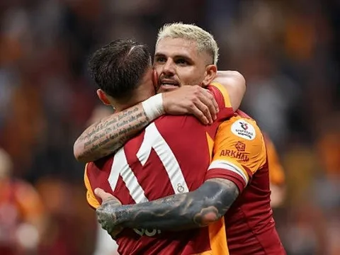 Galatasaray giữ chuỗi thắng 6 trận, Icardi sắm vai người hùng