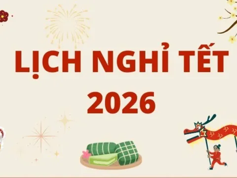 Thực hư lịch nghỉ Tết Dương lịch 2026: Có thật được nghỉ 4 ngày liên tiếp?