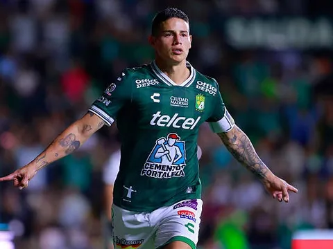 James Rodriguez bùng nổ trong ngày Club Leon bị ngược dòng đáng tiếc
