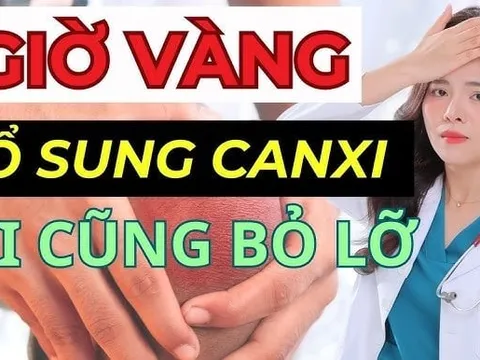 3 thời điểm tránh bổ sung canxi trong ngày, phản tác dụng