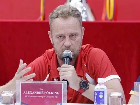 HLV Polking: "Không thể nói là đây là chiến thắng may mắn của CAHN"