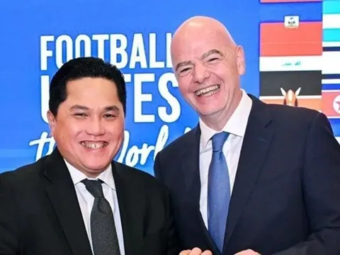 Chủ tịch FIFA bất ngờ trước bước tiến của Indonesia