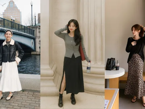 4 mẫu chân váy “must-have” mùa lạnh: Diện từ thu sang đông vẫn sang chảnh hết nấc