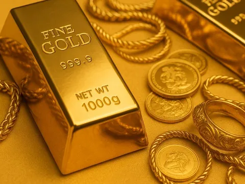 Bảng giá vàng 9999 24K 18K SJC DOJI PNJ hôm nay 25/9/2025
