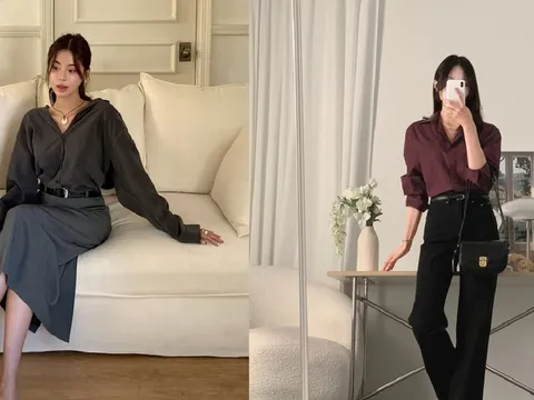 Gợi ý loạt set đồ màu tối  vừa thanh lịch, vừa giữ được nét trẻ trung trong những ngày gió thu