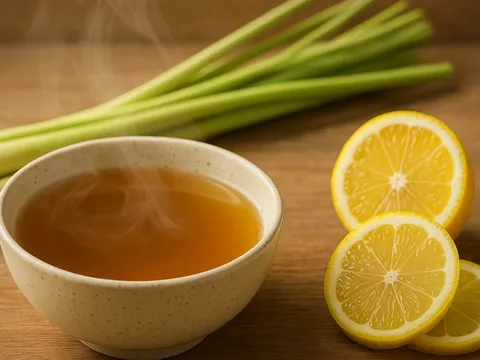 Cách gội đầu bằng lá sả chanh giúp tóc thơm lâu, da đầu sạch nhờn