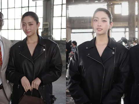 Góp mặt tại Fashion Show ở Ý, Lương Thuỳ Linh nổi bật bên Khaby Lame, Mew Suppasit và Trương Tân Thành.