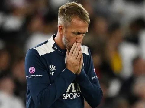 CHÍNH THỨC: West Ham sa thải HLV Graham Potter chỉ sau 5 vòng đấu