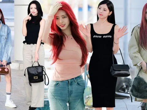 "Thánh body" xứ Hàn gợi ý loạt outfit sân bay sang xịn mịn ai cũng mê