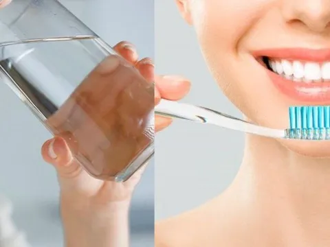 Uống 1 cốc nước xong hãy đánh răng buổi sáng, lợi ích bất ngờ