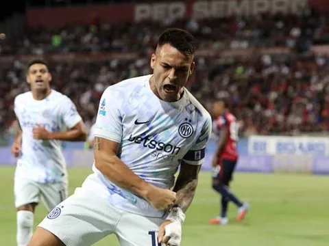 Dấu ấn thủ lĩnh: Lautaro Martinez đưa Inter đến chiến thắng thứ ba liên tiếp