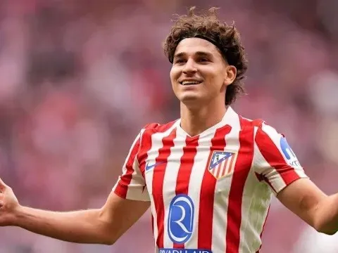 Julian Alvarez và cú đúp định danh ở derby Madrid