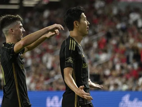 Son Heung Min lập cú đúp, LAFC thắng đậm St. Louis