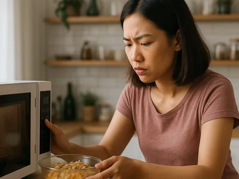 Đồ ăn thừa hâm nóng làm bữa sáng: Tiện tay nhưng đang “hại ngầm” hệ tiêu hóa