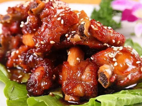 Cách nấu sườn xào chua ngọt thơm ngon, đậm vị