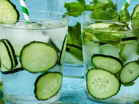 Uống nước thêm vài lát dưa chuột, cơ thể nhận được 4 lợi ích tuyệt vời này