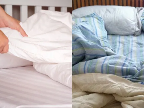 Vì sao không nên Gấp Chăn Màn Ngay Khi Ngủ Dậy? Nhiều người tưởng gọn mà lại hóa hại sức khỏe
