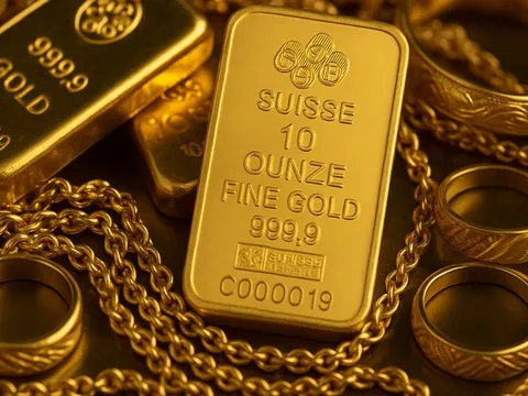 Bảng giá vàng 9999 24K 18K SJC DOJI PNJ hôm nay 1/10/2025