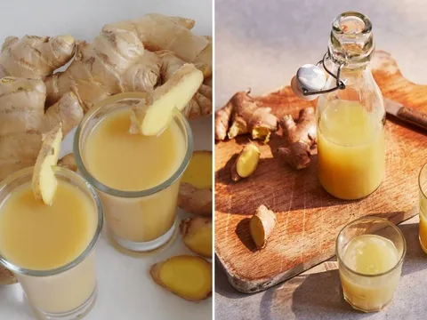 Buổi sáng uống 1 ly nước ép gừng, nhận 5 lợi ích tuyệt vời, đặc biệt tốt trong mùa mưa bão