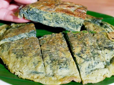Học người Nhật cách rán trứng với lá Hẹ lạ miệng, phòng K