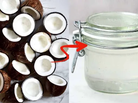 Mẹo làm dầu dừa ép lạnh nguyên chất trong vắt, không cần nấu