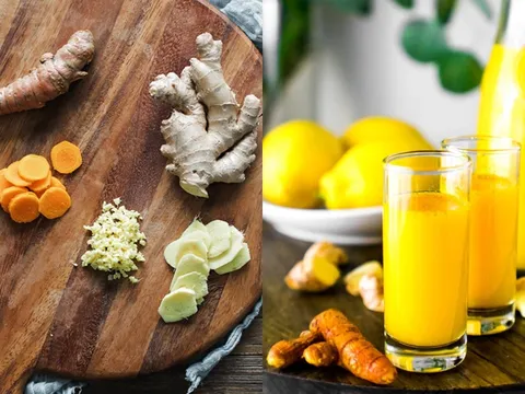 Buổi sáng uống 1 ly nước gừng nghệ, cơ thể nhận được 6 lợi ích tuyệt vời