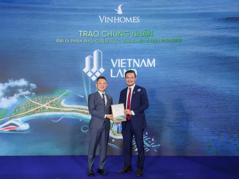 Đại lý chiến lược Vinhomes Green Paradise: Vietnam Land khẳng định vị thế tiên phong