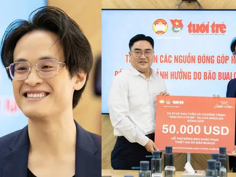 Hà Anh Tuấn ủng hộ hơn 1,3 tỷ đồng hỗ trợ đồng bào vùng lũ
