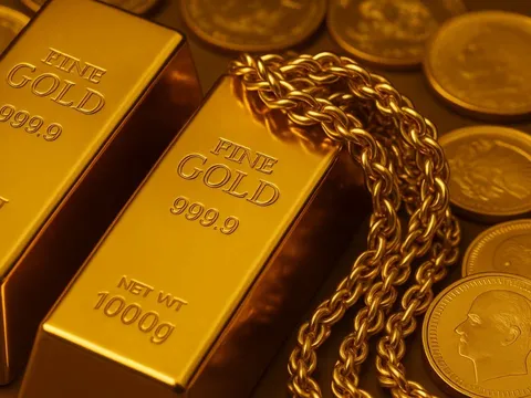 Bảng giá vàng 9999 24K 18K SJC DOJI PNJ hôm nay 4/10/2025