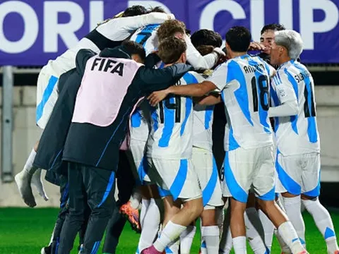 Đánh bại U20 Ý, U20 Argentina thắng tuyệt đối tại vòng bảng World Cup