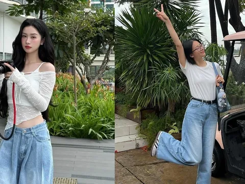 Tham khảo các mỹ nhân Việt 10 công thức diện quần jeans mùa thu sau đây: