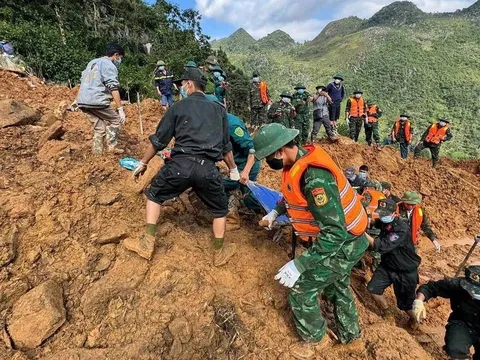 Tin nóng: Phát hiện thêm 2 thi thể trong vụ sạt lở đất nghiêm trọng, công tác cứu nạn khẩn trương