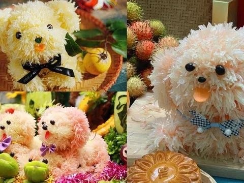 Vì sao trong mâm cỗ Tết Trung thu lại thường có chó làm bằng bưởi? Ý nghĩa bất ngờ nhiều người chưa biết