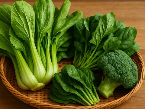 3 loại rau mùa thu giàu canxi, rẻ bèo ở chợ Việt: Ăn đều xương chắc, hết ho, da dẻ mướt mát