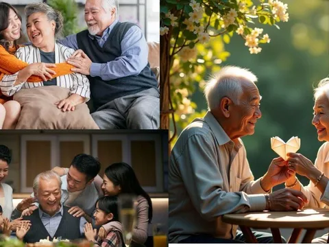 Về già sống cùng con cái, cha mẹ cần “vứt đi” 3 mối quan tâm này tuổi già yên vui