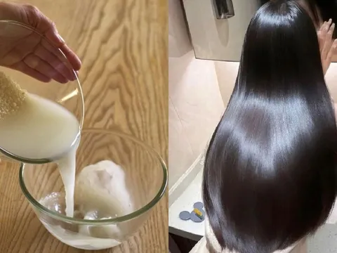 Cách gội đầu, ủ tóc bằng nước vo gạo giúp giảm rụng, tóc con mọc không ngừng