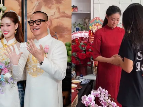 Khánh Vân lộ dấu hiệu mang thai, dân tình đồn đoán có tin vui với chồng nhiếp ảnh