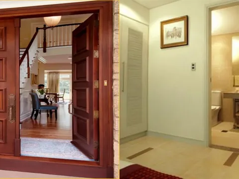 Dù nhà to đến đâu, mở cửa thấy 4 thứ này: Tiền bạc đội nón ra đi, vận xui kéo đến