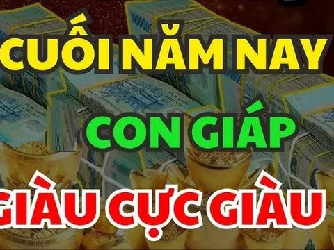 Top 3 con giáp Phúc Lành Nhân Đôi theo tuổi tác, càng về cuối năm càng kiếm Đậm