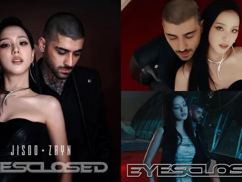 “Cặp đôi mafia” Jisoo x Zayn Malik khiến khán giả mãn nhãn với visual đỉnh cao trong MV “Eyes Closed”