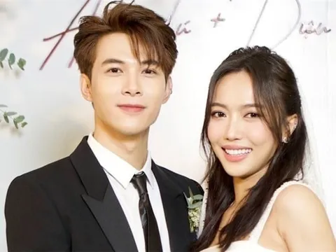 Diệu Nhi và Anh Tú tung bộ ảnh kỷ niệm ngày cưới "độc lạ" khiến ai cũng bật cười