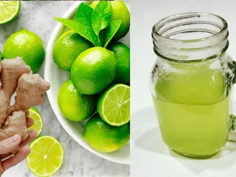 Cách pha nước vỏ chanh gừng giúp giảm cân, eo thon, ngăn tích tụ mỡ thừa