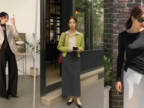 Chỉ cần 5 món đồ tối màu này, ai cũng trông sang và thon gọn hơn hẳn trong mùa lạnh