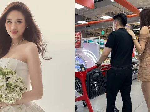 Hé lộ thiệp cưới của Hoa hậu Đỗ Thị Hà và thiếu gia Quảng Trị
