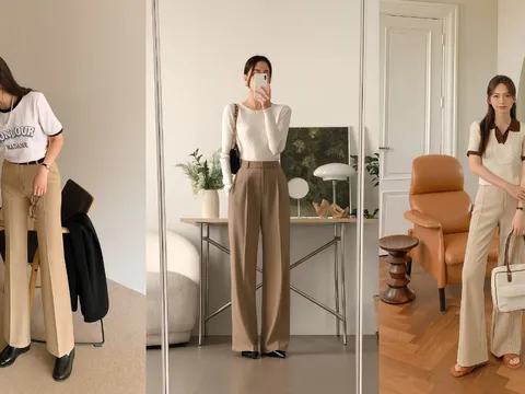 10 cách phối đồ với quần màu be: Đơn giản mà sang, ai mê style tối giản càng nên ghim ngay