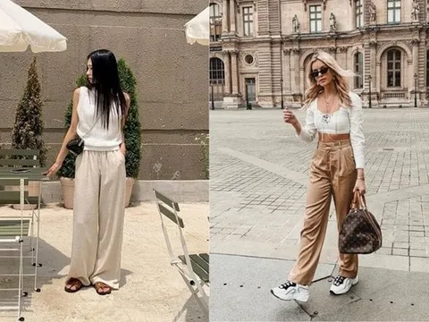 6 cách mix quần màu be  giúp chị em dễ dàng ghi điểm sang xịn mịn
