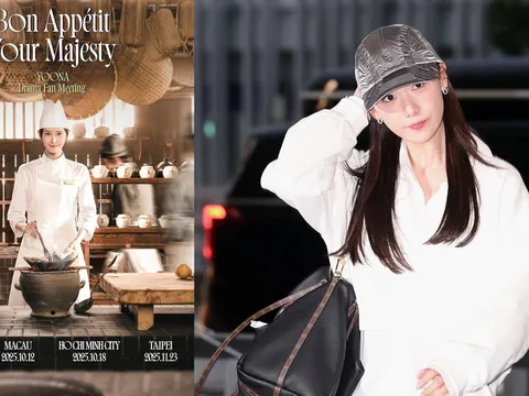Yoona chính thức trở lại Việt Nam: Fan meeting “Ngự Trù Của Bạo Chúa” sắp diễn ra tại TP.HCM