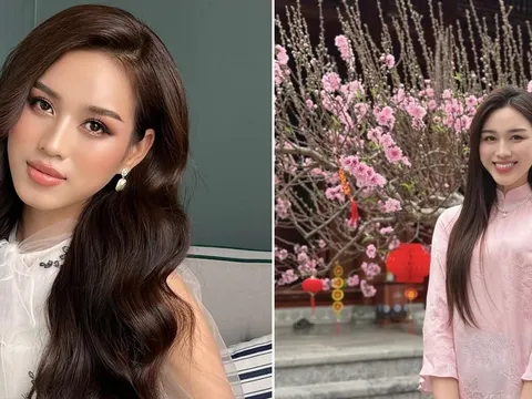 Hoa hậu Đỗ Thị Hà bật mí tuyệt chiêu sở hữu mái tóc óng ả, bồng bềnh