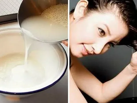 Nước vo gạo – bí quyết giúp mái tóc chắc khỏe và suôn mượt tự nhiên